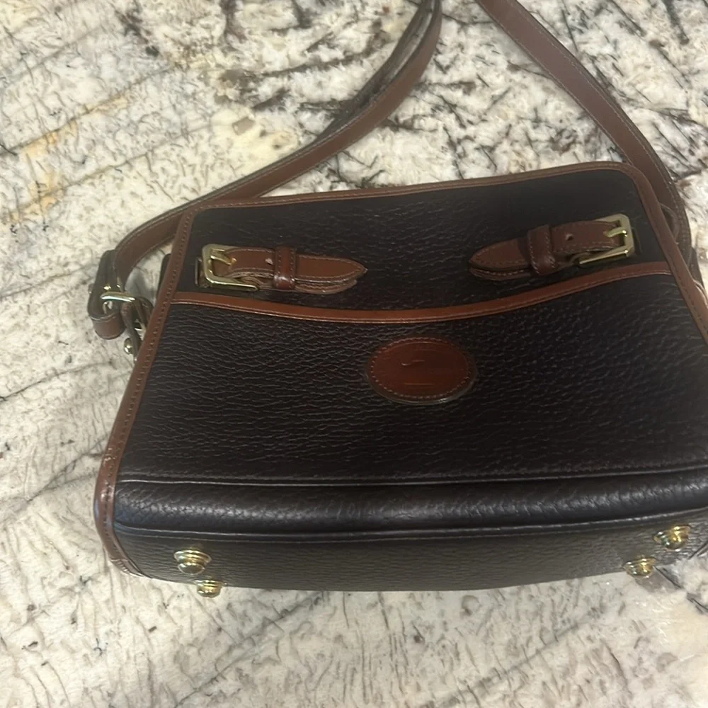 Vintage Dooney & Bourke Leather crossbody - Picture 2 of 11